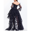 Women Black Queen Mini Dress