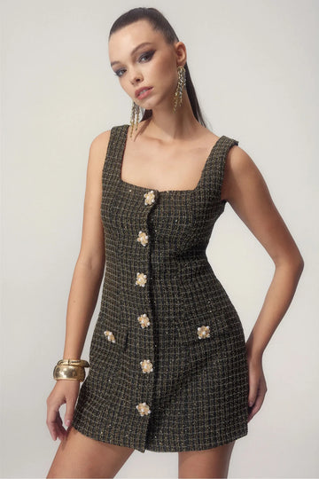 Valencia Mini Dress Black