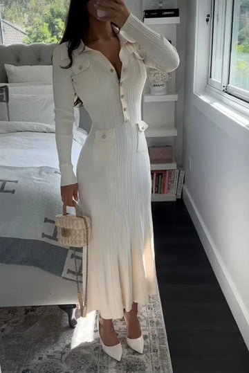 Luna Knit Midi Dress