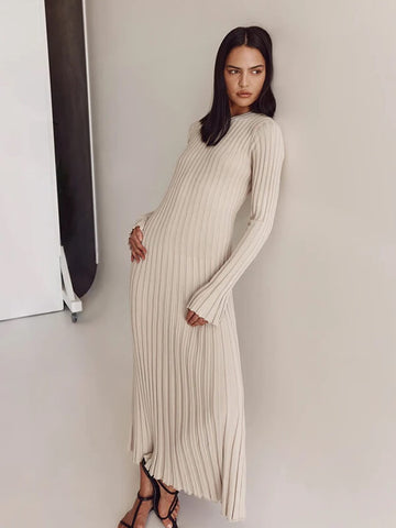 Elara Knit Maxi Dress