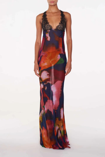 Selora Sheer Maxi Dress