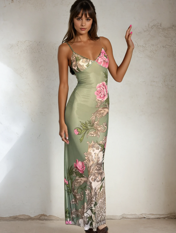Verdelle Maxi Dress Green