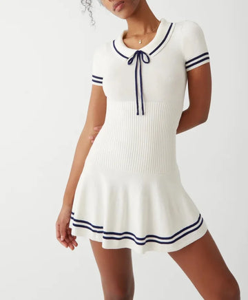 Marseille Collared Mini Dress