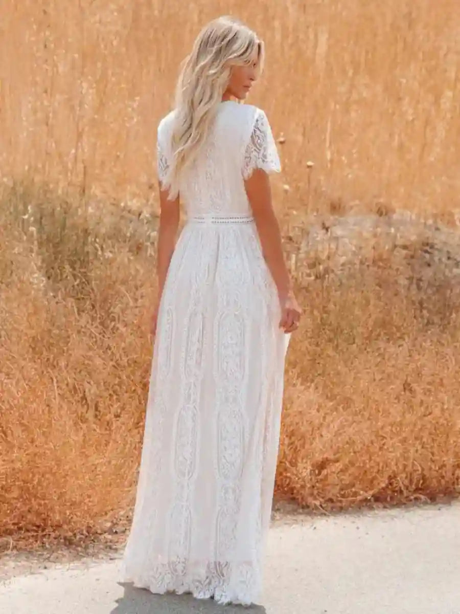 Long White Maxi Dress