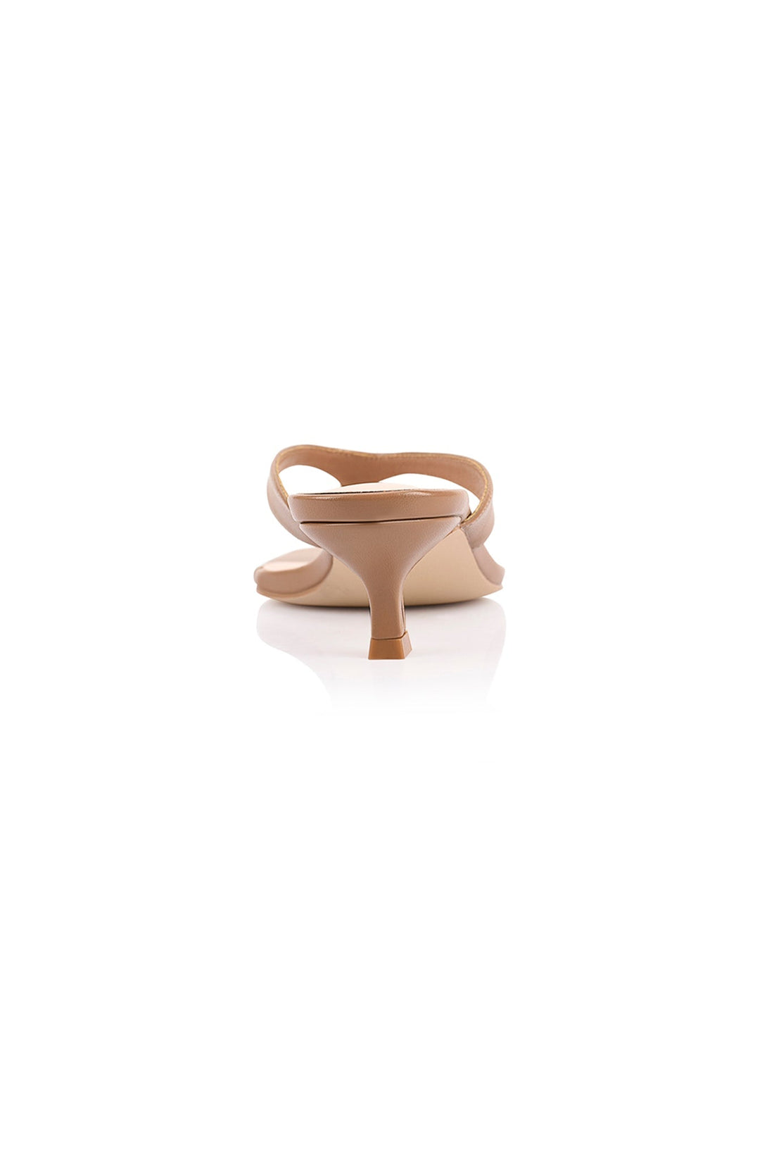 Martha Kitten Heel Camel