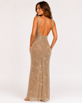 Diamond Square Neck Maxi Dress