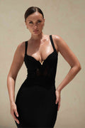 Juliette Bodycon Dress - Classic Black