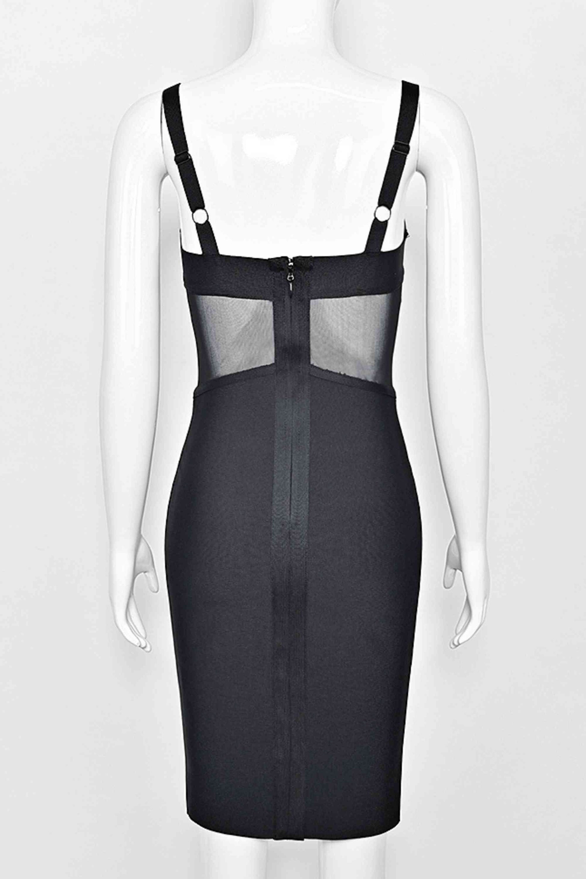 Juliette Bodycon Dress - Classic Black