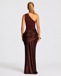 Satin Maxi Dress for Women – Madona