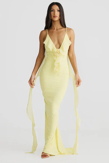 Sunflower Maxi Dress Yellow