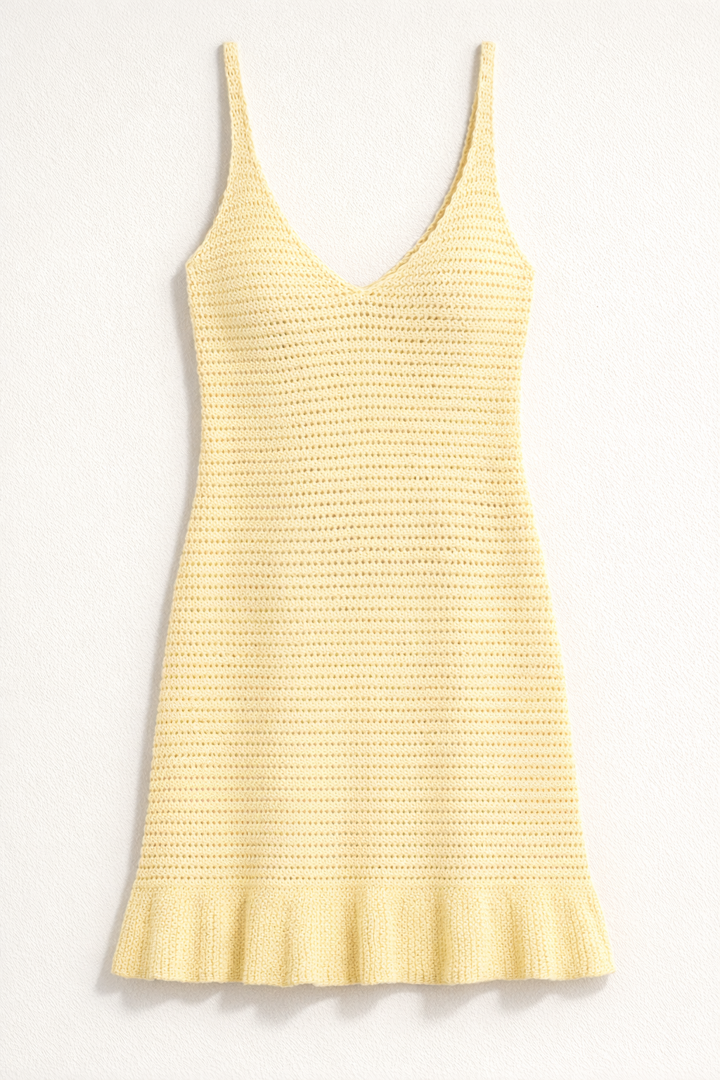 Lemon Riviera Mini Dress — Light Yellow