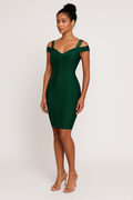 Emerald Green Bodycon Dress – Sia Bandage