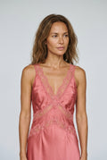 Midi Dress – Pink Lace