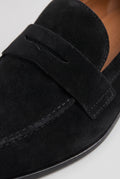 Women’s Pointed Comfort Loafers — Black