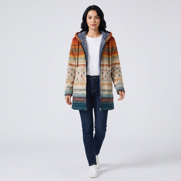 Women's Art-Inspired Luxurious Hoodie