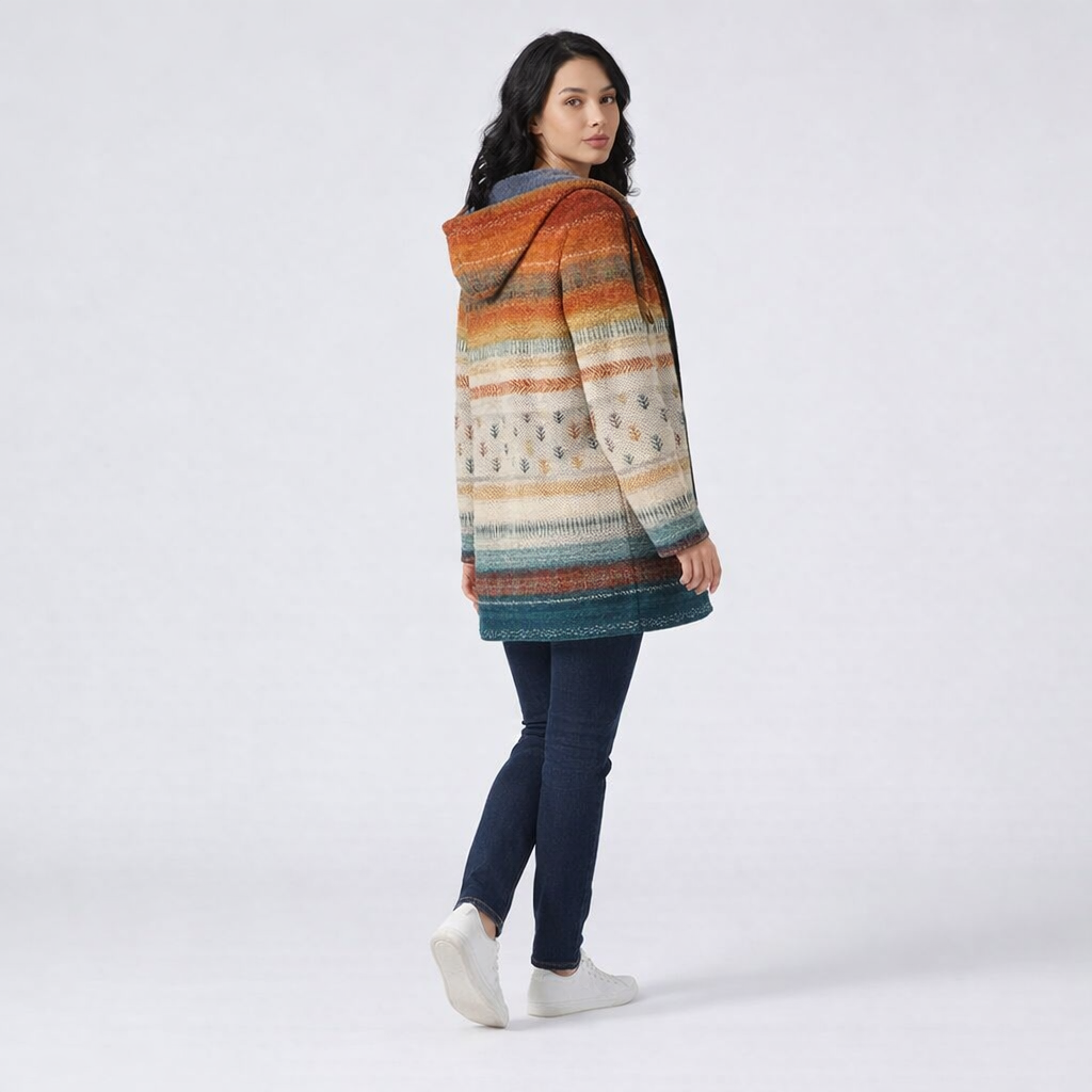 Women's Art-Inspired Luxurious Hoodie