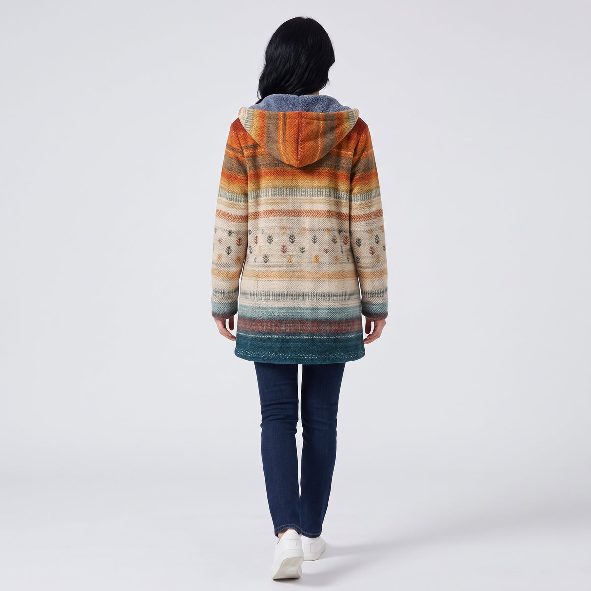 Women's Art-Inspired Luxurious Hoodie