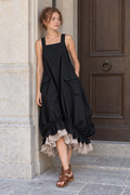 Women's Black Midi Dress