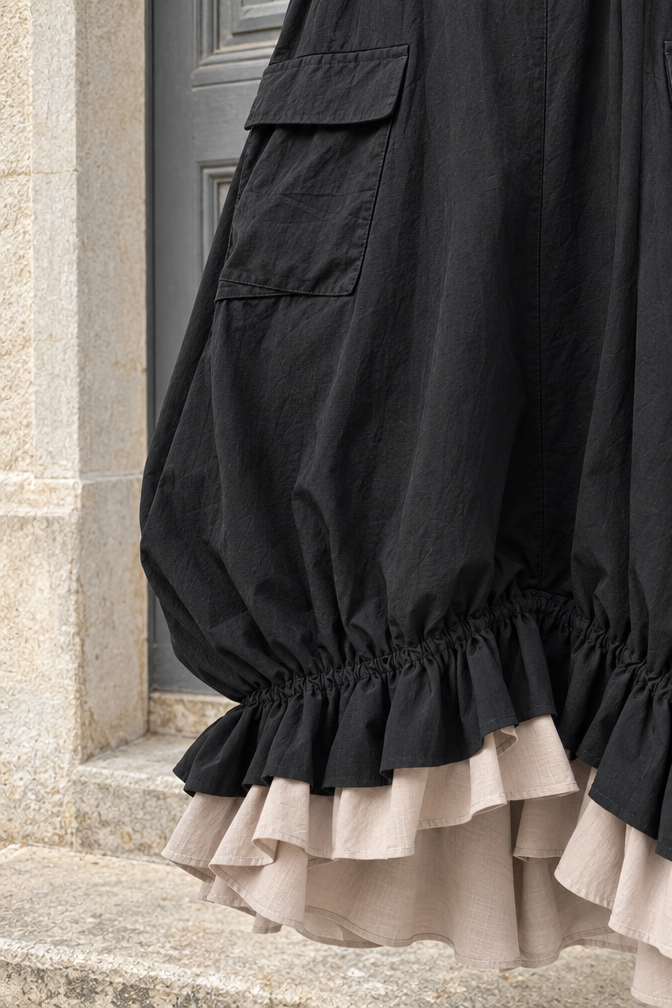 Women's Black Midi Dress
