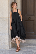 Women's Black Midi Dress