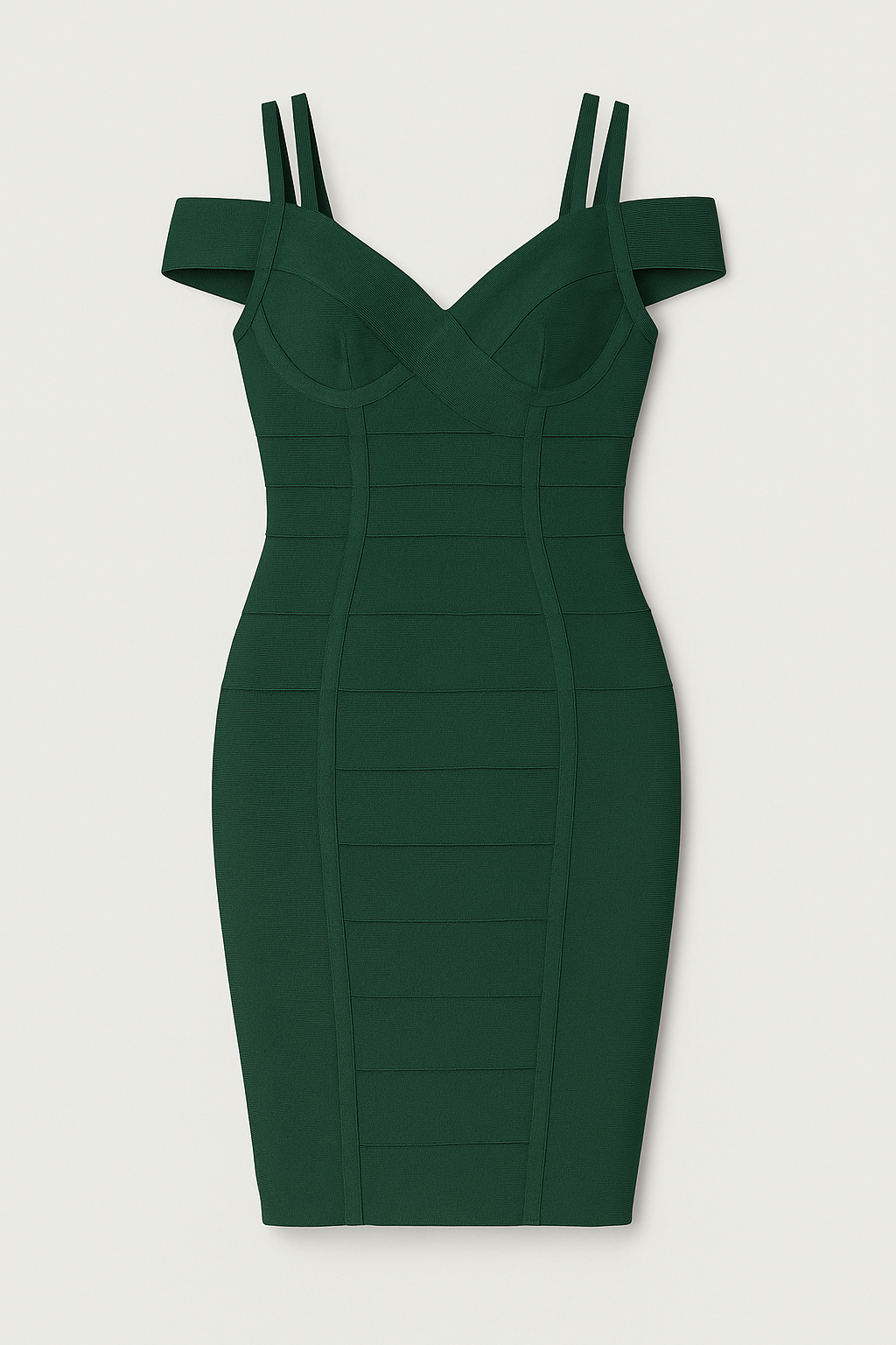 Emerald Green Bodycon Dress – Sia Bandage