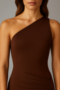 Women’s Maxi Dress – Althea — Brown
