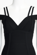 Sia Bandage Dress - Classic Black