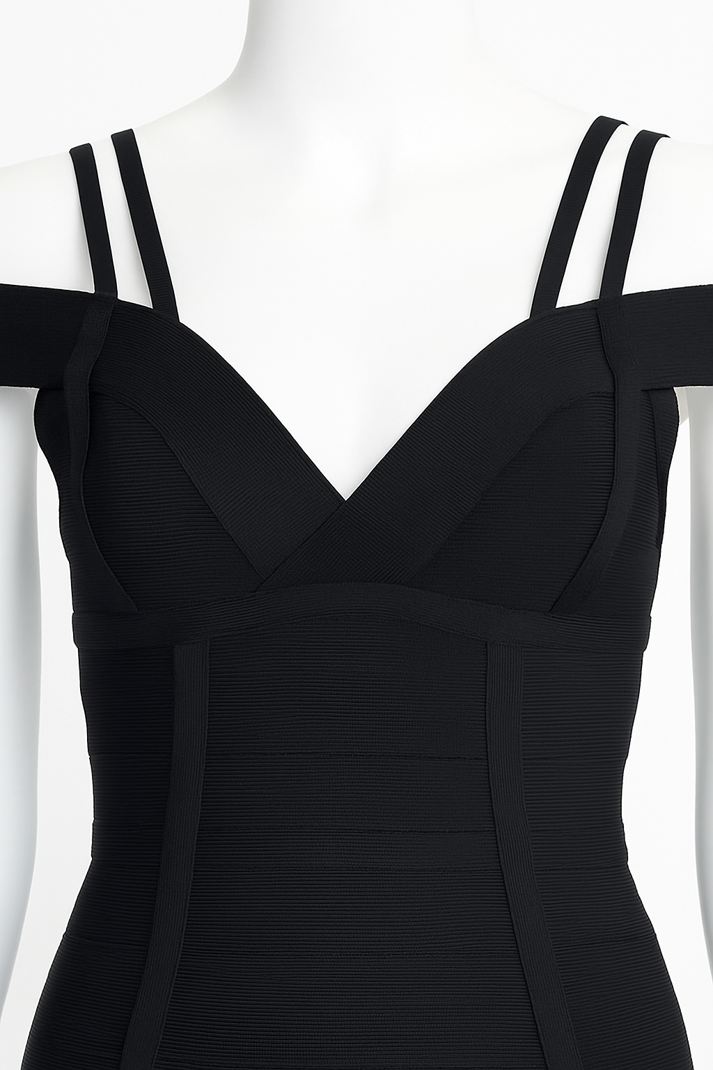 Sia Bandage Dress - Classic Black