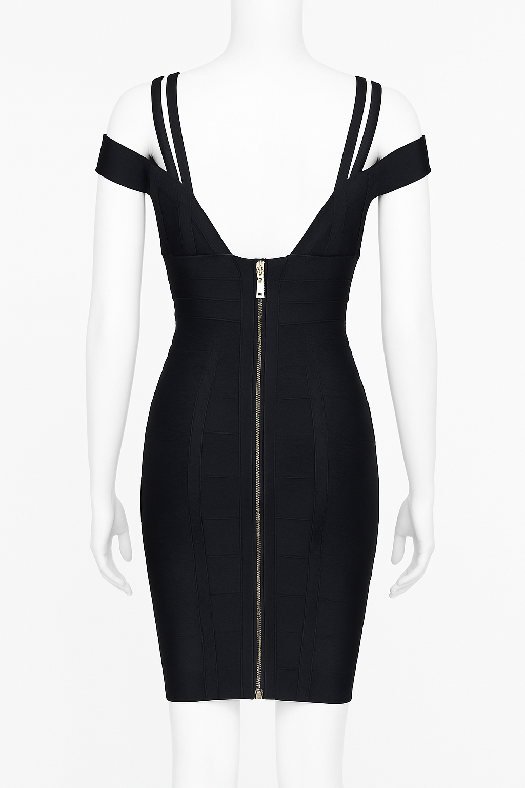 Sia Bandage Dress - Classic Black