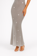 Diamond Square Neck Dress