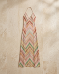Striped Knit Maxi Dress