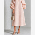 Elegant Floral Midi Dress