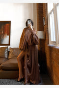 Amber Pleated Maxi Dress