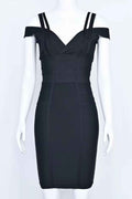 Sia Bandage Dress - Classic Black