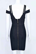 Sia Bandage Dress - Classic Black