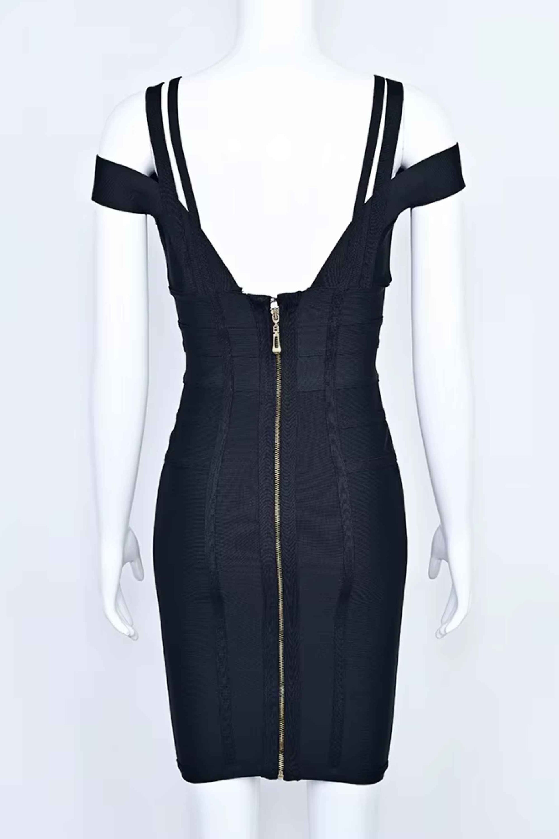 Sia Bandage Dress - Classic Black
