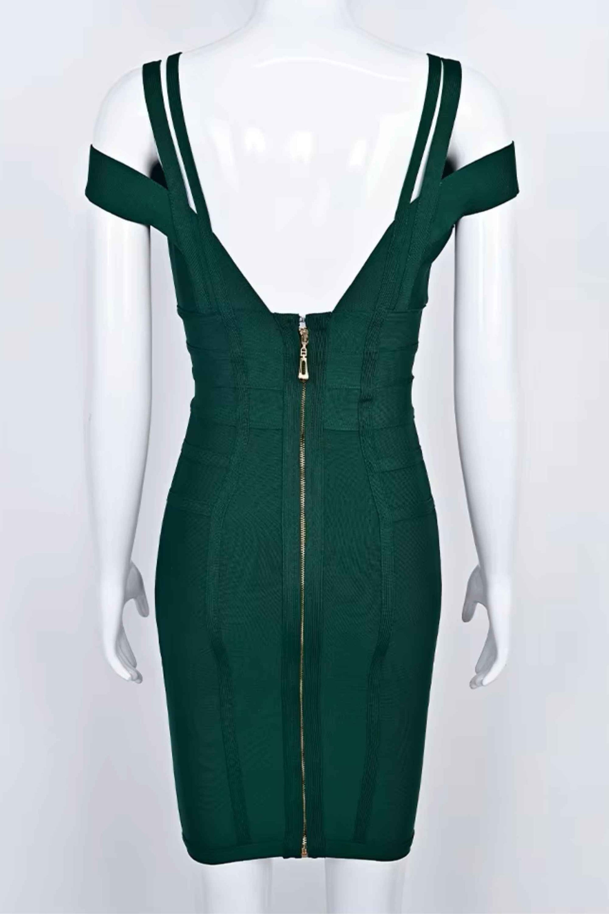 Emerald Green Bodycon Dress – Sia Bandage